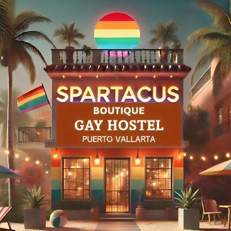Spartacus Hostel Boutique For Men Пуэрто-Вальярта Экстерьер фото